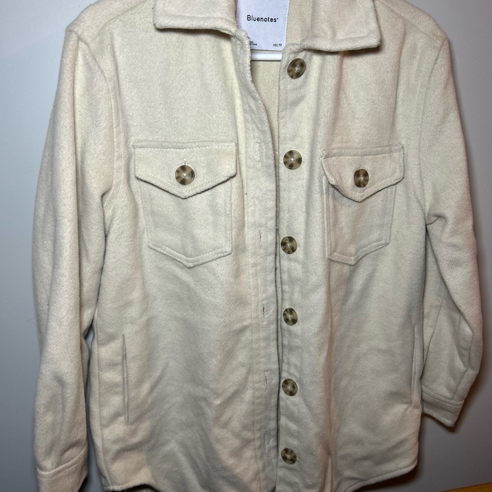 Bluenotes Off-White Utility Jacket - Picture 2 of 13